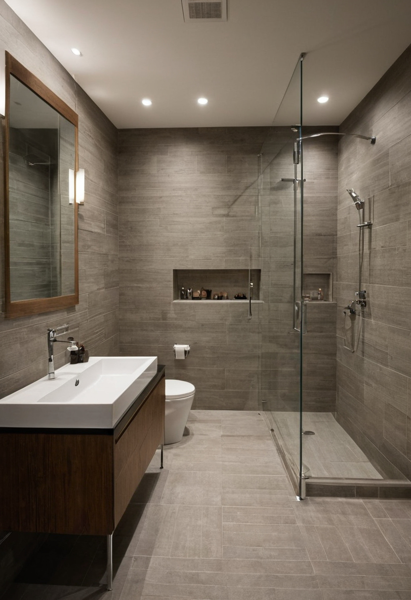 Small bathroom ideas should start with the fixed layout constraints, not the tile or vanity style planning reference